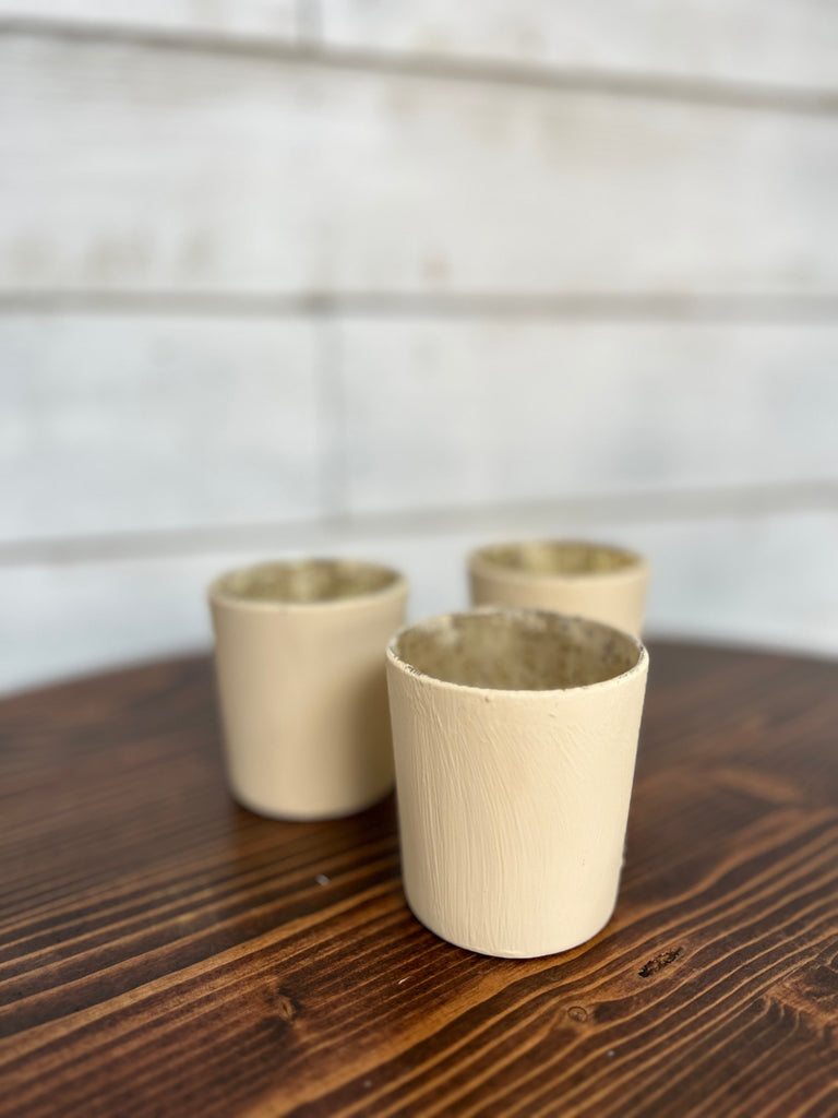 Cashew Votive Candle Cups, 2.35"x2.5", (24 Pack)